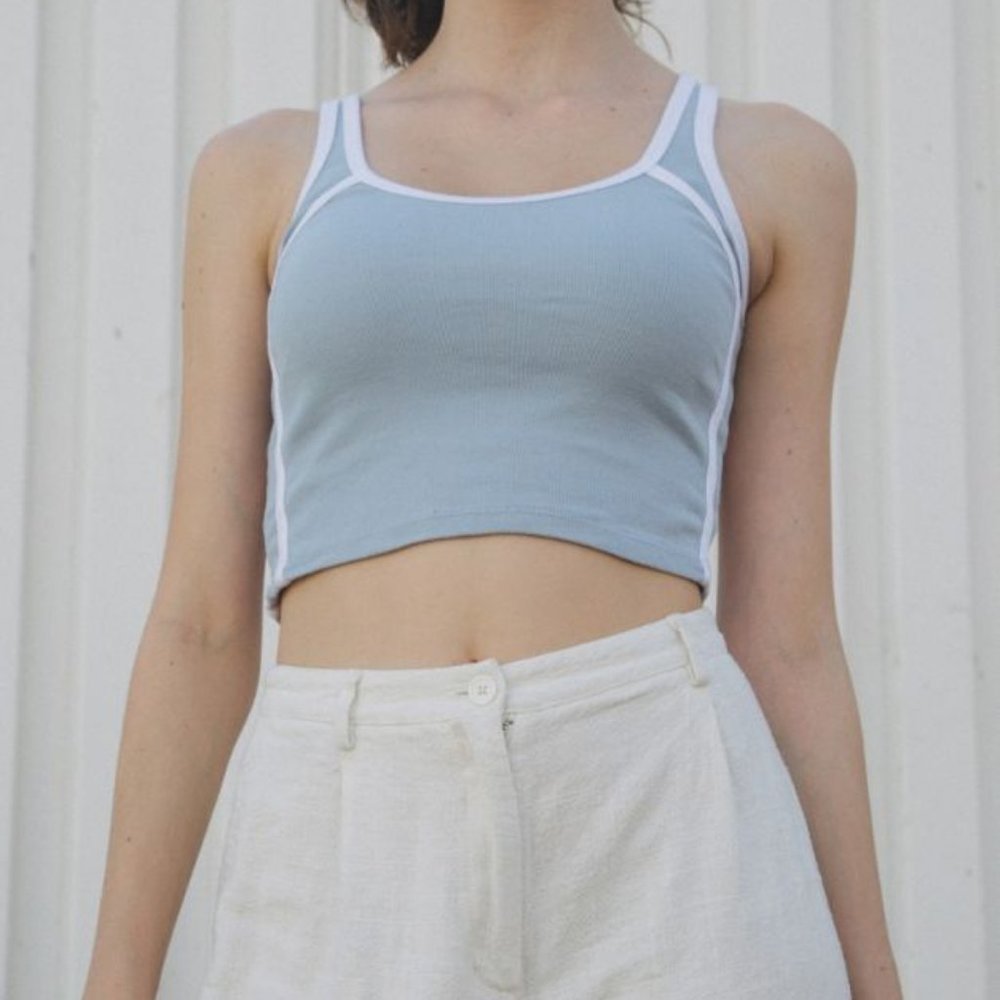 Brandy Melville Light Blue Lauren Tank